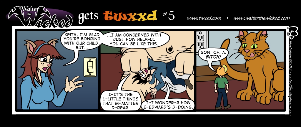 Guest Strip: Walter the Wicked gets twxxd #5